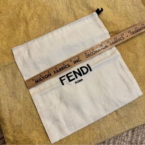 Fendi Roma White Dust Bag Medium 12x12